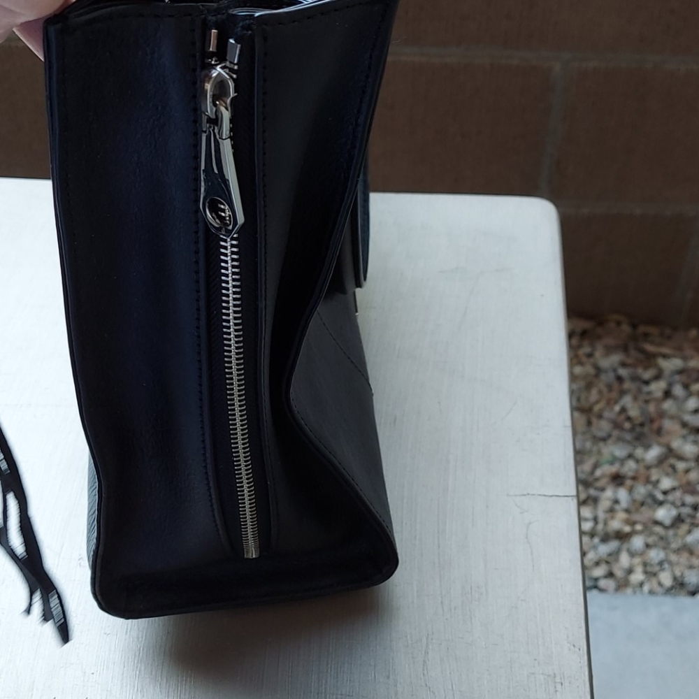 Rebecca Minkoff Black Always on Zip Tote Bag - Picture 9 of 11